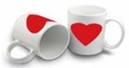 GK1277  Heart Shape Color Changing Mug