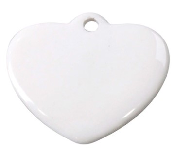 GK1365  Ceramic Pendant Heart