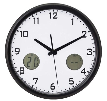 GK2398  Aluminium Radio Controlled Wall Clock 