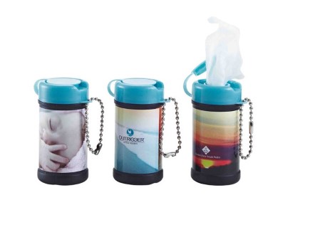 GK2555  10Pcs Antibacterial Wet Wipes Container