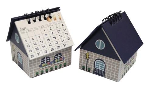 GK3061  House Memo With Calendar