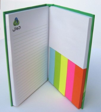 GK3062  Assorted Sticky Note With Hard Cover